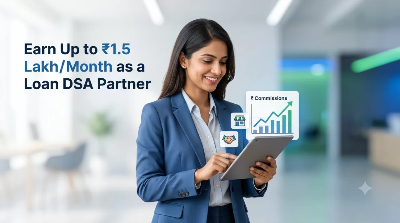 How to Earn Up to ₹1.5 Lakh/Month as a Loan DSA Partner in India (2026 Guide)